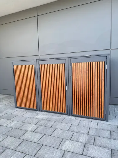 PANELO präsentiert exklusive Mülltonnenboxen