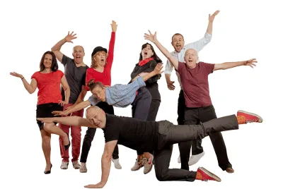 Das Team des HumorKom-Trainingsinstitut Humor begeistert! - Humortraining