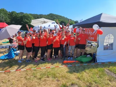 Teilnahme des gemeinsamen Teams der Pflegeschule und JGW Aschke bei den &amp;#8220;Days of Thunder&amp;#8221;