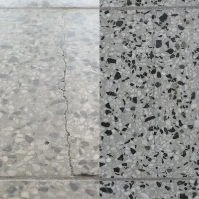 Freese Fußbodentechnik saniert Terrazzo in Berliner Mensa