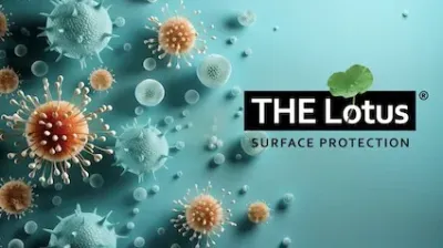 THE Lotus InfectionShield® Innovative Technologie verhindert Verbreitung von ansteckenden Krankheitskeimen