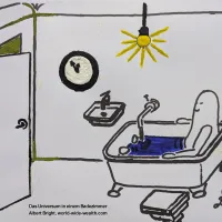 The Universe in a Bathroom