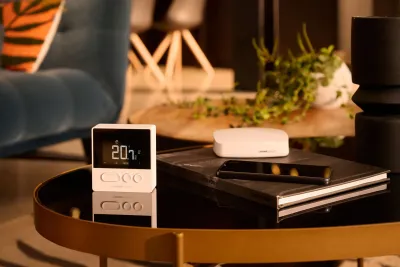 Thermostat pure Gateway Smart zum angenehmen Wohlfühlklima
