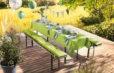 Tischwäsche für Garten und Terrasse Stilvolle Tischwäsche für Garten und Terrasse