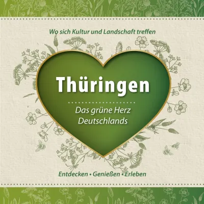 Titelbild "Das Grüne Herz" Neue Thüringen-Broschüre lädt zum Entdecken ein