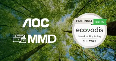 TPV Technology, weltweit führender Display-Anbieter, wurde mit der EcoVadis Platinmedaille geehrt TPV Technology erhält das Nachhaltigkeitsrating EcoVadis Platin