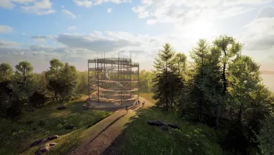 Aussichtsturm mit längster Edelstahlrutsche in den USA: Neuer Erlebnispark Owl Creek Landing eröffnet in Virginia Beach