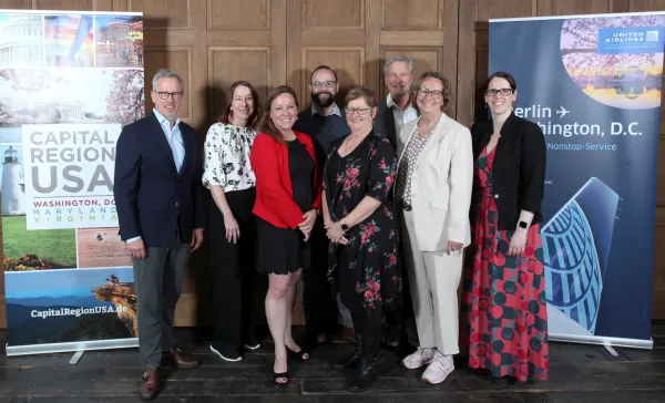 Capital Region USA und United Airlines setzen Countdown für die neue Nonstopverbindung von Berlin nach Washington, DC