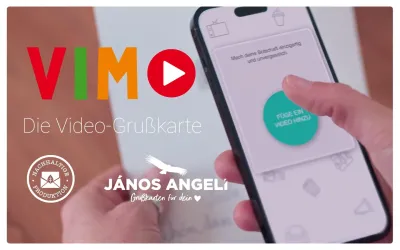 VIMO: Die Video-Grußkarte Mit VIMO der Videogrußkarte wird jeder Anlass besonders