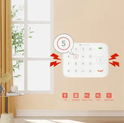 VisorTech 6-teiliges WLAN-Alarmanlagen-Set XMD-5055.app