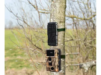 VisorTech Akku-Solarpanel PB-68.solar für Wild- und Outdoor-Kameras