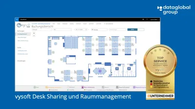 vysoft, Teil der dataglobal Group, wird für Kundenorientierung und Zukunftsfähigkeit ausgezeichnet vysoft für Top Service und Zukunftsvision ausgezeichnet