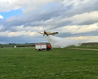 Wasserbombe 2200 Liter Löschwasser Aktuelle Waldbrände in Thüringen und Sachsen sind vermeidbare Katastrophen