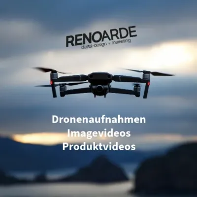 Werbeagentur Regensburg, Renoarde, Drohnenshots, Bewegtbild, Drohnenvideos Mit der DJI Mavic 4 Pro hebt RENOARDE ab: Drohnenvideos neu gedacht - emotional, mehrsprachig, spektakulär
