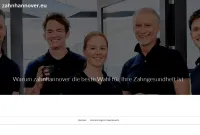 zahnhannover.eu Digitale Kompetenz für strahlende Zähne - Die Zukunft der Zahnmedizin erleben