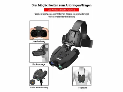 Zavarius Nachtsichtbrille/-gerät DN-820 mit Kopfhalterung